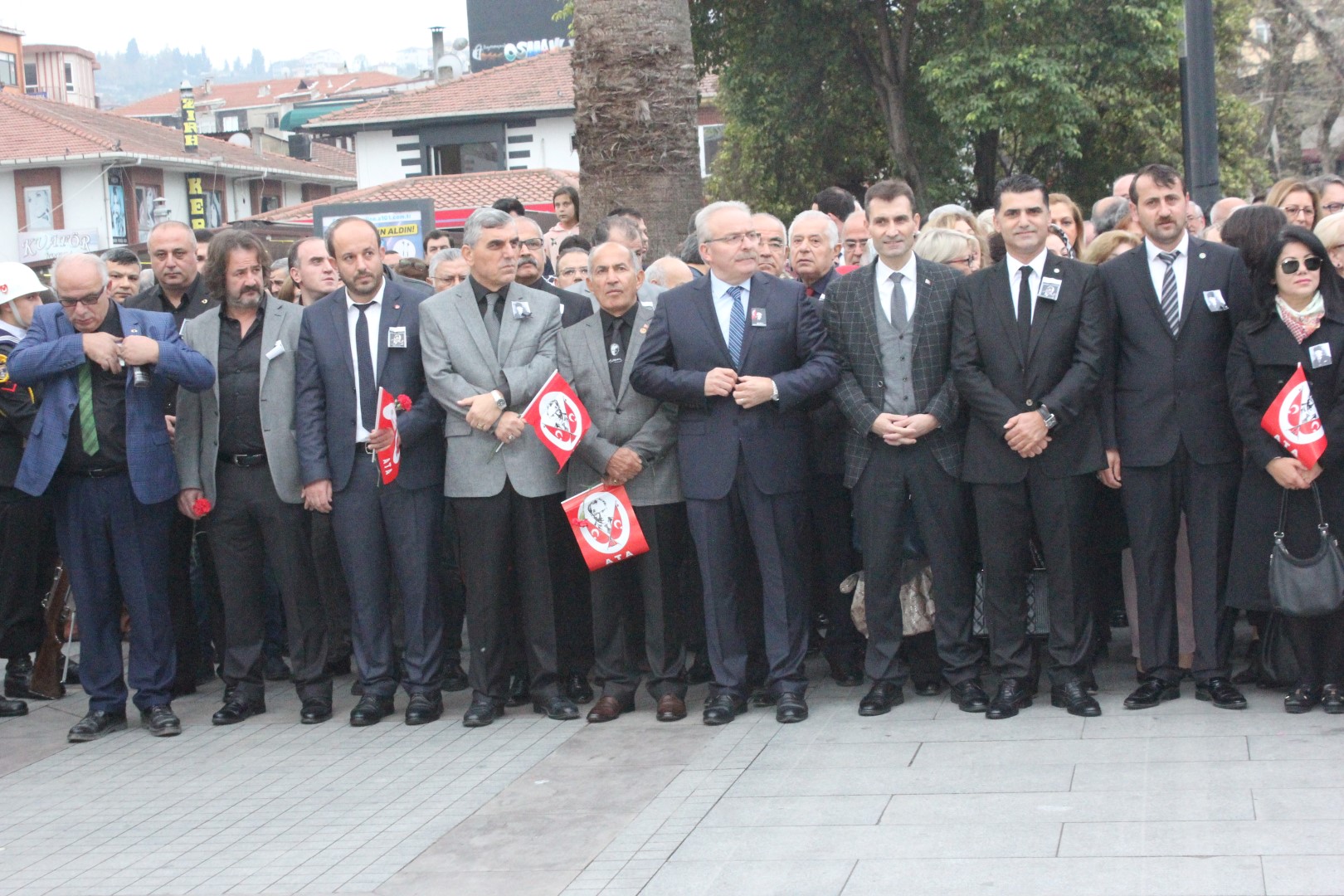 Gazi Mustafa Kemal Atatürk Törenle Anıldı