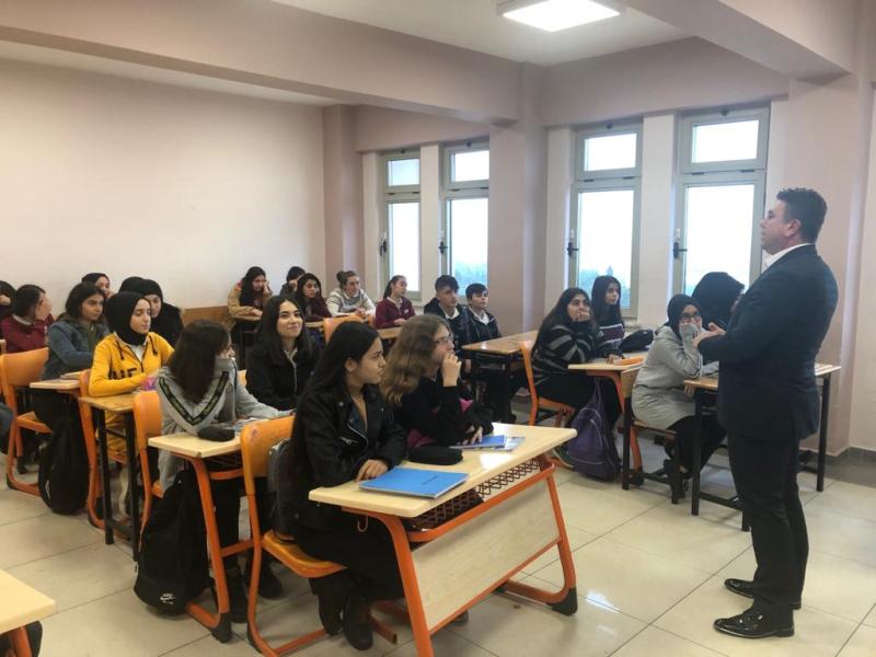 Öğrencilere atık eğitimi