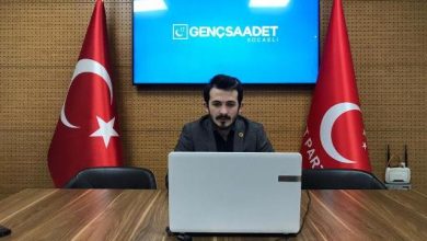 Genç Saadet’ten e-toplantı