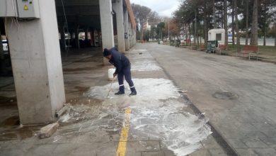 Doğu Kışla pazar alanına operasyon