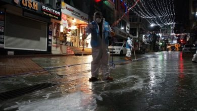 İzmit’in kalbi dezenfekte oldu