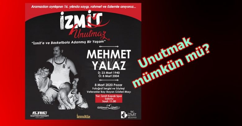 İzmit Belediyesi, Gazozcu Mehmet’i anacak