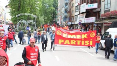 Sen neredeysen orada 1 Mayıs!