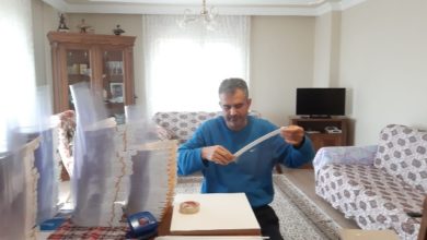 Belediyede maske üretim seferberliği