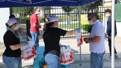 Başkan Hürriyet öğrencileri, YKS öncesi yalnız bırakmadı 