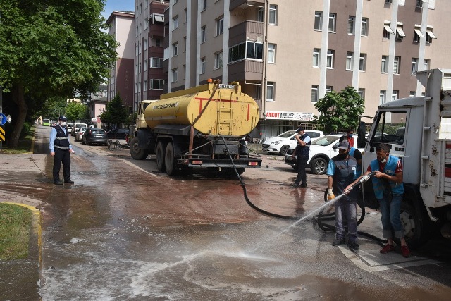 Sağanak sonrası Bulvar’a anında müdahale