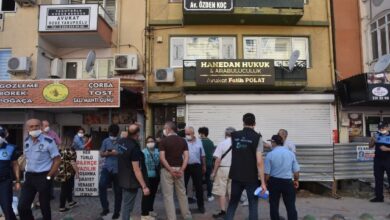 İzmit Belediyesi tehlike yaratan binayı tahliye etti