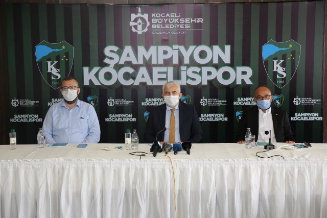 Kocaelispor’a yakışan kutlama yapılacak
