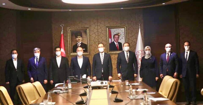 AK Partili heyet bakan Kasapoğlu ile görüştü