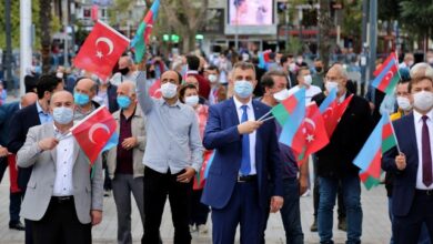 GÖLCÜK’TEN KARDEŞ DEVLET AZERBAYCAN’A BÜYÜK DESTEK