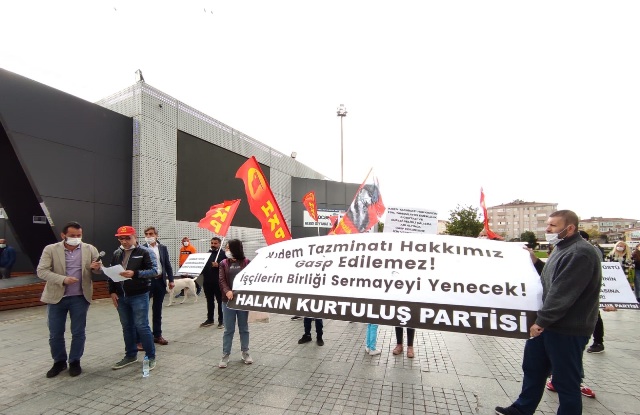 HKP’den Kıdem Tazminatı protestosu