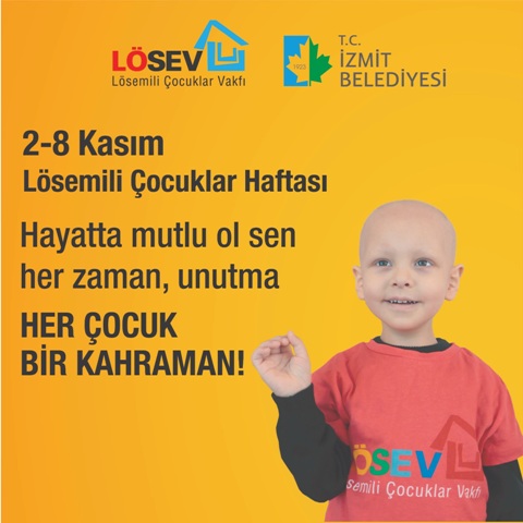 İzmit Belediyesi, Lösemili çocukları gülümsetecek