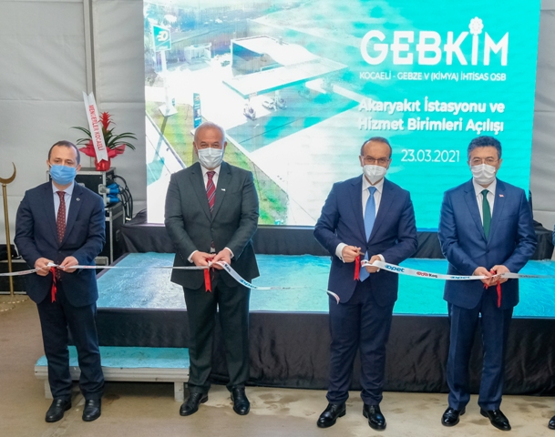 GEBKİM OSB akaryakıt  istasyonu hizmete açıldı