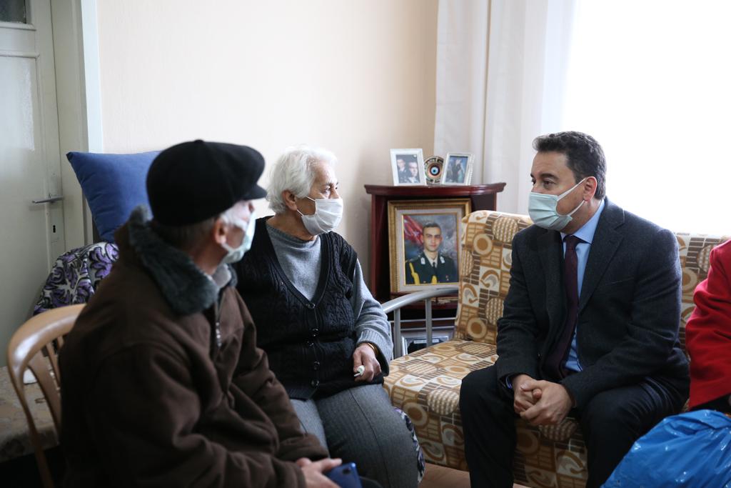 Ali Babacan, acılarını paylaştı