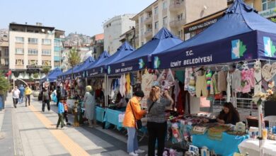 İzmitli kadınların el emekleri beğenildi