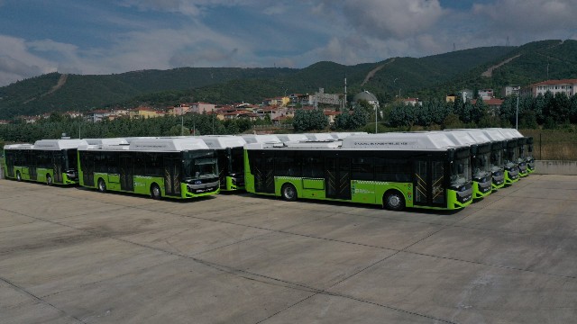 Yeni otobüsler Kocaeli’de
