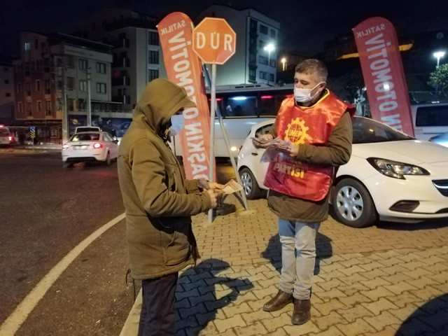 “Zamlara ve yoksulluğa hayır”