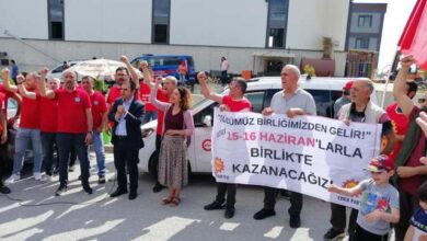 “Türkiye işçi sınıfı bu ülkeyi aydınlığa çıkaracak”