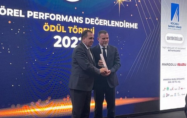 Anadolu İsuzu ‘Sektörel Performans’ ödülü aldı