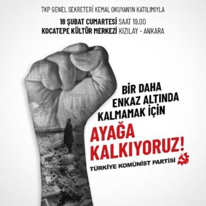 "Bir daha enkaz altında kalmamak için ayağa kalkıyoruz"