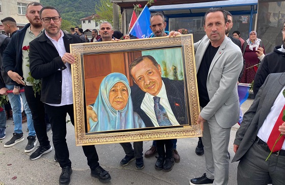 Erdoğan sevgisi, Beyaz Saray'a taşındı