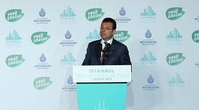 İmamoğlu, ‘İstanbul Yeşil Şehir Eylem Planı’ tanıtım toplantısında konuştu