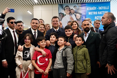 Ataköy- İkitelli metrosu açıldı