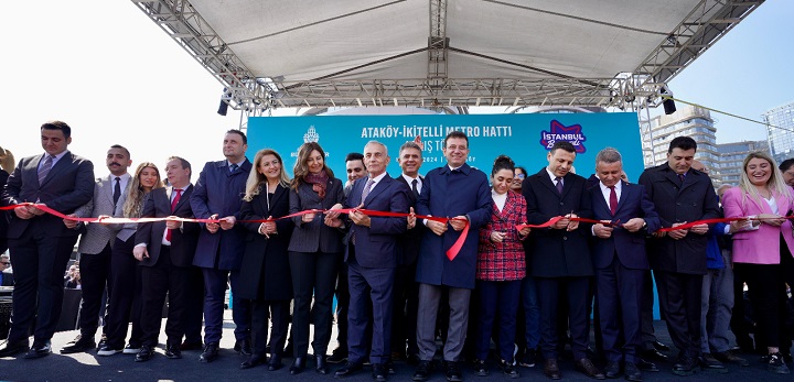 Ataköy- İkitelli metrosu açıldı