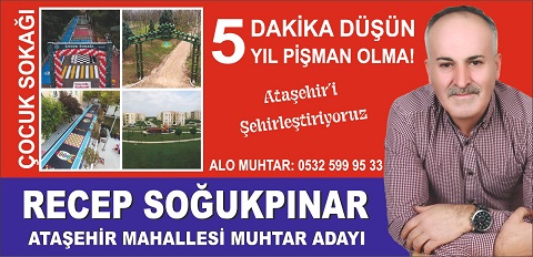 "Ataşehir'i şehirleştiriyoruz"