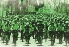 Yeşilay'dan bisiklet turu