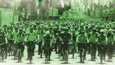 Yeşilay'dan bisiklet turu