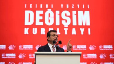 Kurultayda konuştu