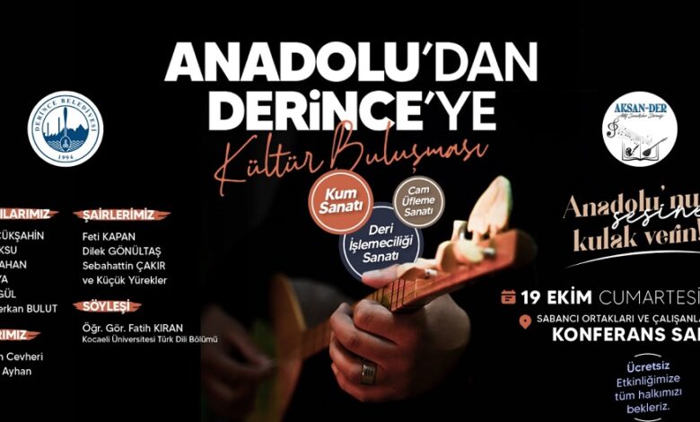 Anadolu’dan Derince’ye